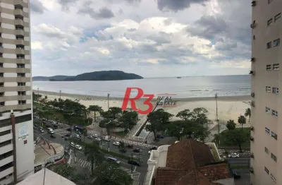 Apartamento com 3 dormitórios à venda, 296 m² - gonzaga - santos/sp