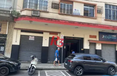 Loja para locação por r$ 3.000/mês - centro - santos/sp
