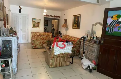 Casa com 4 dormitórios à venda, 250 m² - josé menino - santos/sp