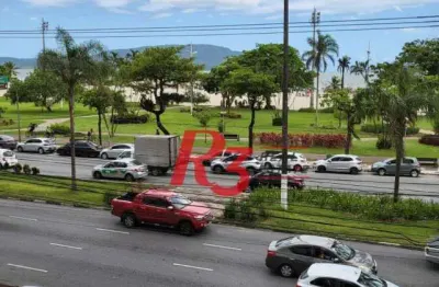 Apartamento com 3 dormitórios à venda, 110 m² - josé menino - santos/sp