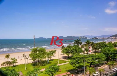 Apartamento com 4 dormitórios para alugar, 280 m² por r$ 22.000,22/mês - embaré - santos/sp