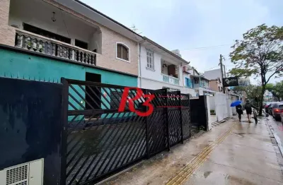 Casa à venda, 238 m² por r$ 1.100.000,00 - gonzaga - santos/sp