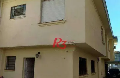 Casa com 4 dormitórios à venda, 249 m² por r$ 2.450.000,00 - aparecida - santos/sp