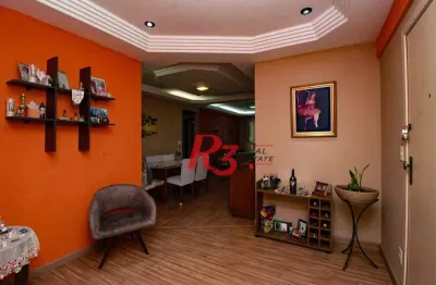 Apartamento à venda, 120 m² por r$ 500.000,00 - marapé - santos/sp