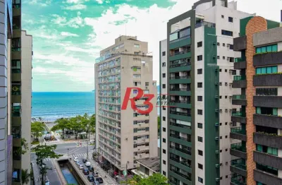 Apartamento à venda, 120 m² por r$ 1.300.000,00 - embaré - santos/sp