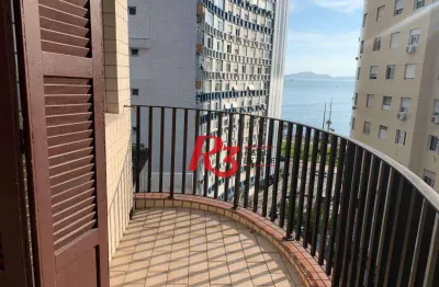 Apartamento com 1 dormitório à venda, 50 m² por r$ 480.000,00 - ponta da praia - santos/sp