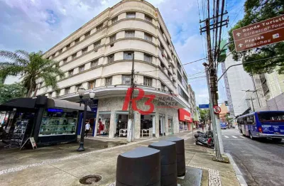 Prédio, 2000 m² - venda por r$ 8.000.000,00 ou aluguel por r$ 40.000,01/mês - centro - santos/sp