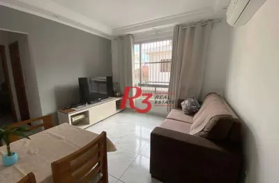 Apartamento à venda, 71 m² por r$ 320.000,00 - aparecida - santos/sp