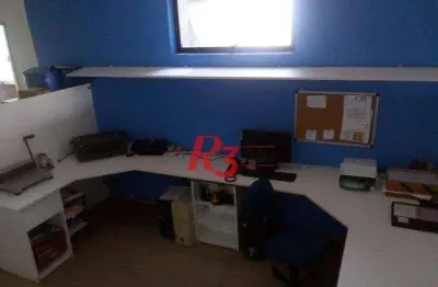 Sala comercial com 5 salas para alugar na Rua Doutor Carvalho de Mendonça, 247, Vila Belmiro, Santos