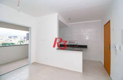 Apartamento à venda, 59 m² por r$ 520.000,00 - macuco - santos/sp