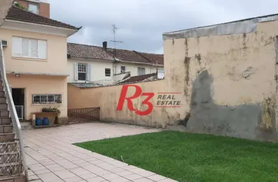 Casa com 4 dormitórios à venda, 251 m² por r$ 2.146.000,00 - marapé - santos/sp