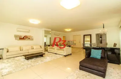 Apartamento, 360 m² - venda por r$ 5.500.000,00 ou aluguel por r$ 32.110,00/mês - gonzaga - santos/sp