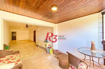 Apartamento com 3 dormitórios para alugar, 213 m² por r$ 6.700,00/mês - ponta da praia - santos/sp