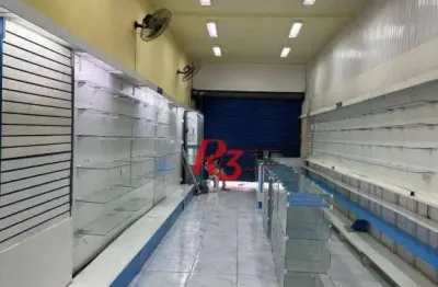 Loja, 154 m² - venda por r$ 800.000,00 ou aluguel por r$ 7.300,00/mês - centro - santos/sp