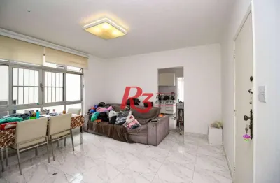 Apartamento à venda, 85 m² por r$ 550.000,00 - ponta da praia - santos/sp