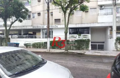 Apartamento à venda, 58 m² por r$ 370.000,00 - encruzilhada - santos/sp