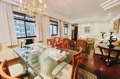 Apartamento à venda, 130 m² por r$ 890.000,00 - boqueirão - santos/sp