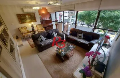 Apartamento à venda, 155 m² por r$ 1.275.000,00 - gonzaga - santos/sp