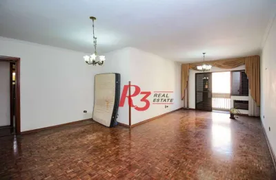 Apartamento com 3 dormitórios à venda, 133 m² por r$ 1.350.000,00 - gonzaga - santos/sp