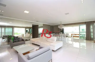 Apartamento à venda, 344 m² por r$ 5.400.000,00 - aparecida - santos/sp