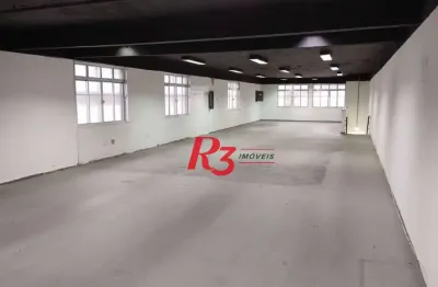 Sala para alugar, 280 m² por r$ 3.300,00/mês - macuco - santos/sp