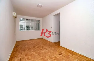 Apartamento com 2 dormitórios, 87 m² - venda por R$ 550.000,00 ou aluguel por R$ 4.053,52/mês - Embaré - Santos/SP