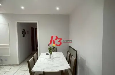 Apartamento à venda, 90 m² por r$ 580.000,00 - aparecida - santos/sp