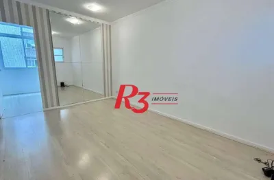 Apartamento com 2 dormitórios para alugar, 65 m² por R$ 4.000,00/mês - Gonzaga - Santos/SP