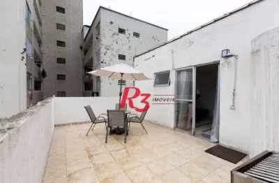 Cobertura com 2 dormitórios à venda, 105 m² - José Menino - Santos/SP