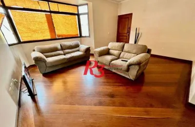 Apartamento à venda, 117 m² por r$ 1.120.000,00 - boqueirão - santos/sp
