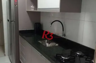 Apartamento à venda, 54 m² por r$ 265.000,00 - chico de paula - santos/sp