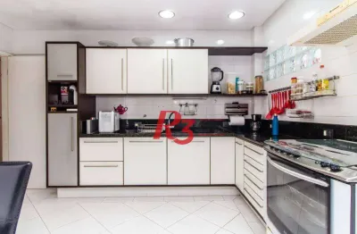 Apartamento à venda, 160 m² por r$ 586.000,00 - josé menino - santos/sp