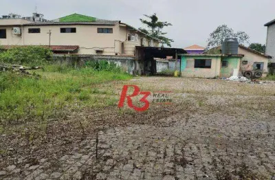 Terreno à venda, 3200 m² por r$ 5.000.000,00 - vila paulista - cubatão/sp