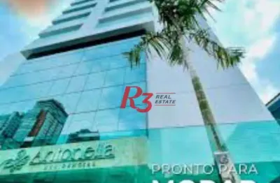 Apartamento garden com 2 dormitórios à venda, 94 m² por r$ 720.000 - embaré - santos/sp