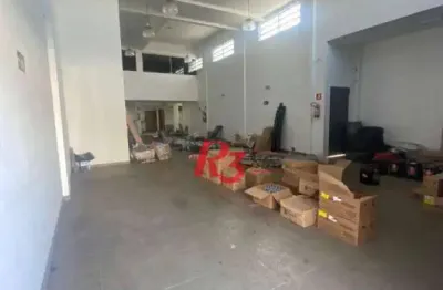 Galpão para alugar, 500 m² por r$ 20.011,73/mês - vila matias - santos/sp