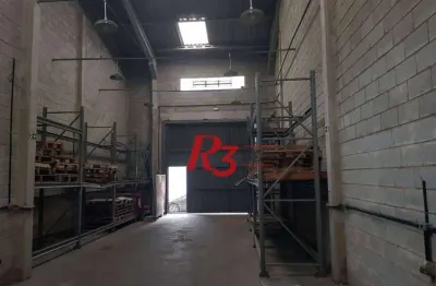 Galpão, 240 m² - venda por r$ 1.350.000,00 ou aluguel por r$ 8.933,70/mês - paquetá - santos/sp