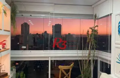Apartamento com 1 dormitório à venda, 48 m² por r$ 765.000,00 - ponta da praia - santos/sp