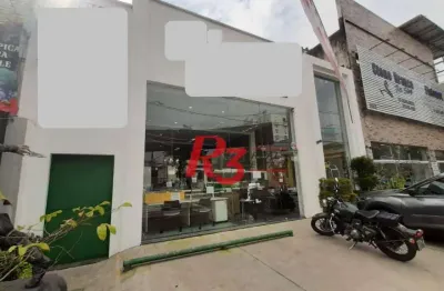 Loja para alugar, 240 m² por r$ 16.500,00/mês - embaré - santos/sp