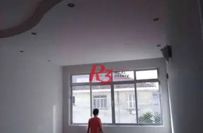 Apartamento à venda, 110 m² por r$ 650.000,00 - gonzaga - santos/sp