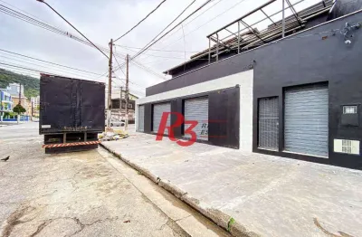 Sobrado para alugar, 225 m² por r$ 9.290,00/mês - marapé - santos/sp