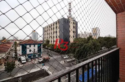 Apartamento à venda, 101 m² por r$ 489.000,00 - vila matias - santos/sp