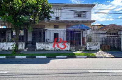 Prédio à venda, 400 m² por r$ 1.350.000,00 - areia branca - santos/sp