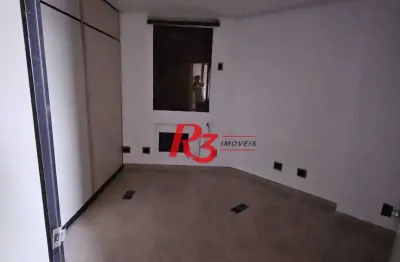 Sala para alugar, 57 m² por r$ 4.140,00/mês - vila nova - santos/sp