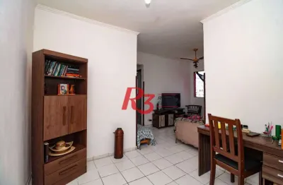Apartamento com 2 dormitórios à venda, 43 m² por r$ 250.000,00 - saboó - santos/sp