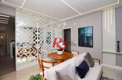 Apartamento à venda, 79 m² por r$ 1.185.800,00 - josé menino - santos/sp