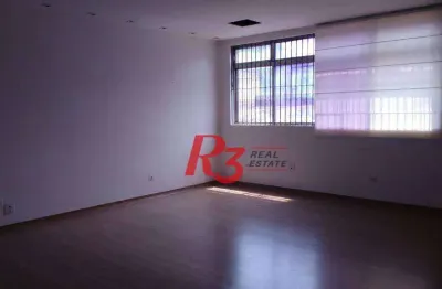 Sala para alugar, 462 m² por r$ 5.500,00/mês - centro - santos/sp