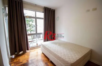 Apartamento à venda, 86 m² por r$ 525.000,00 - embaré - santos/sp