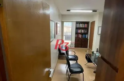 Sala comercial com 3 salas à venda na Avenida Conselheiro Nébias - De 383 A 531 - Lado íMpar, 730, Encruzilhada, Santos