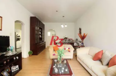 Apartamento à venda, 150 m² por r$ 960.000,00 - boqueirão - santos/sp