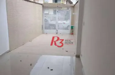 Casa à venda, 150 m² por r$ 1.190.000,00 - encruzilhada - santos/sp